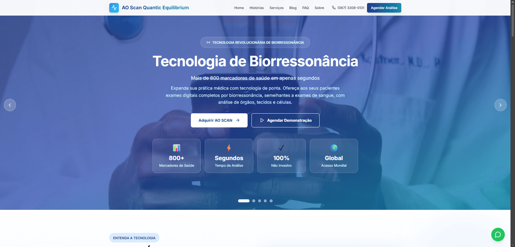 AO Scan Quantic Equilibrium